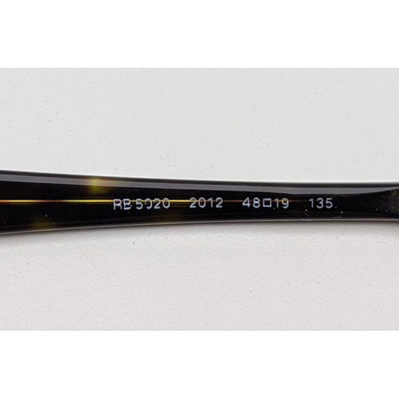 🕶️Made in Italy! Ray-Ban RB5020 2012 Eyeglasses 48/19 135 /KAC619🕶️ - Picture 5 of 10